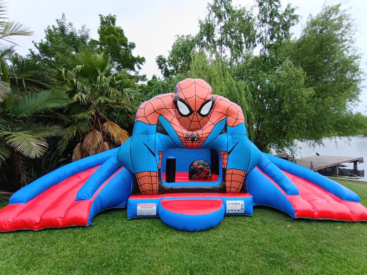 Hombre Araña con doble tobogán