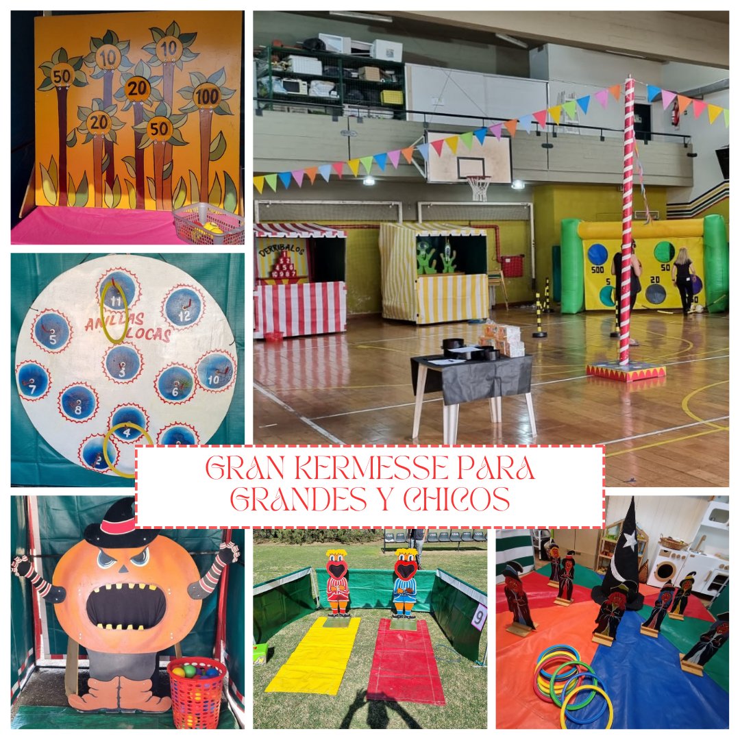 Kermesse en institución educativa